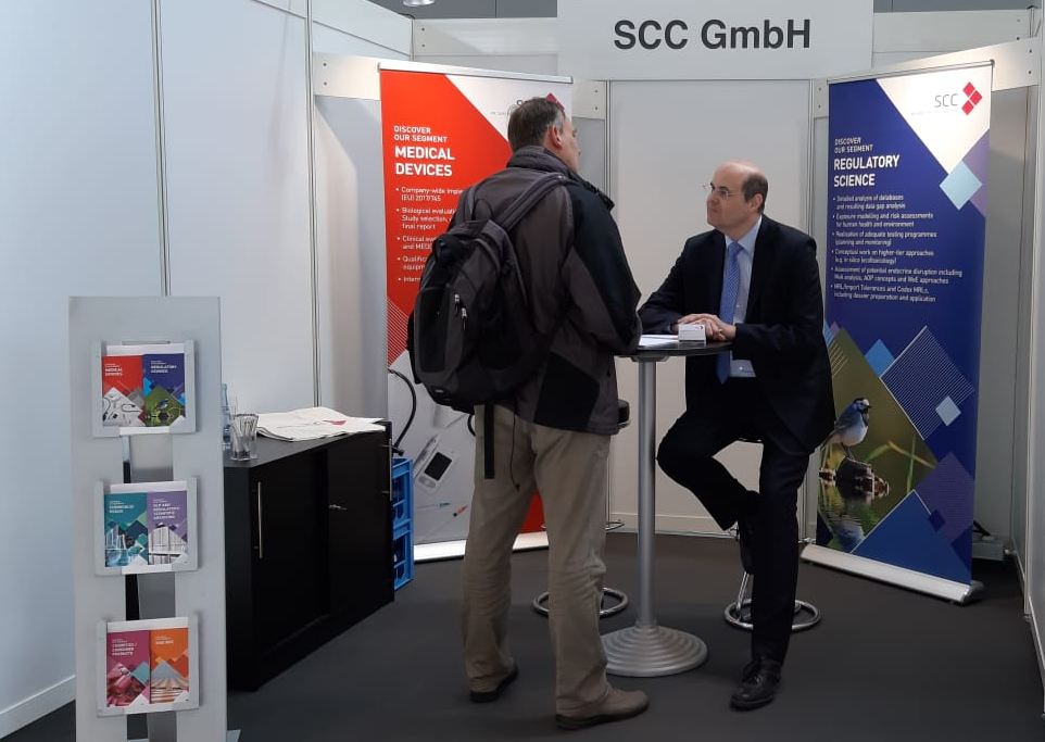 SCC booth at T4M