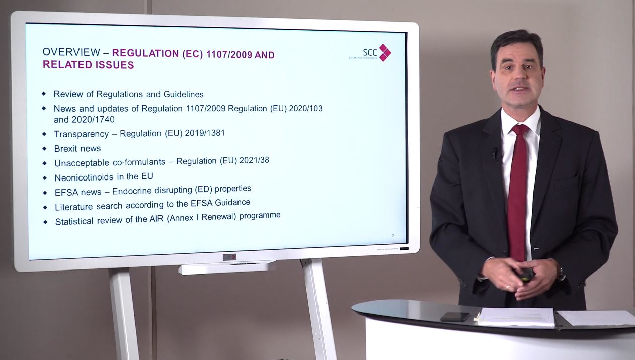 Video Presentation: EU crop protection market – Regulation (EC) 1107/2009 and related issues