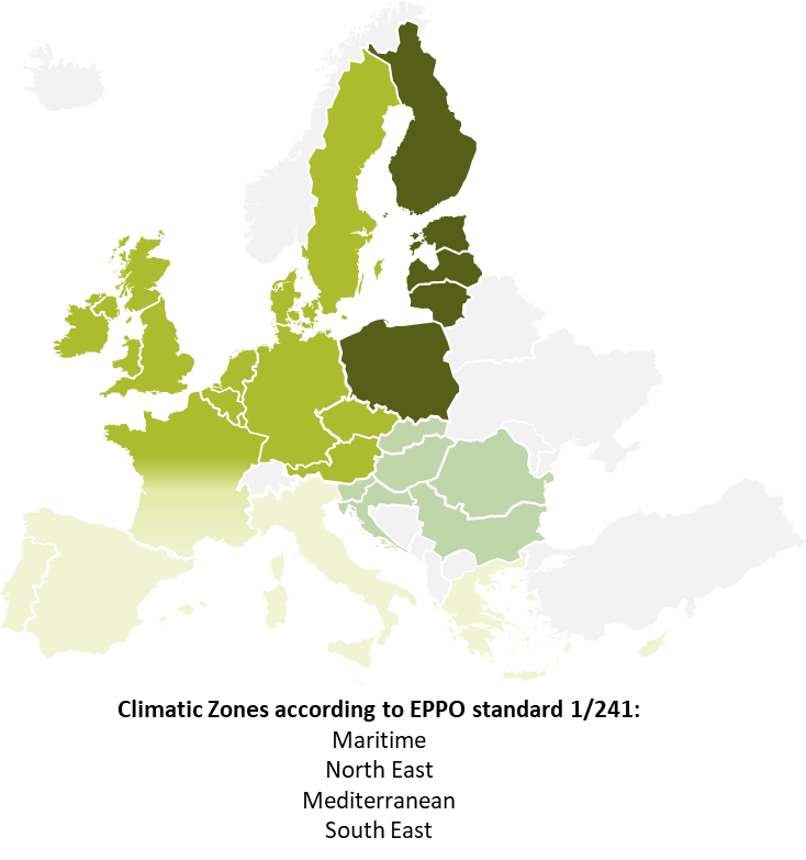 Climatic Zones Eppo Standard 1 241