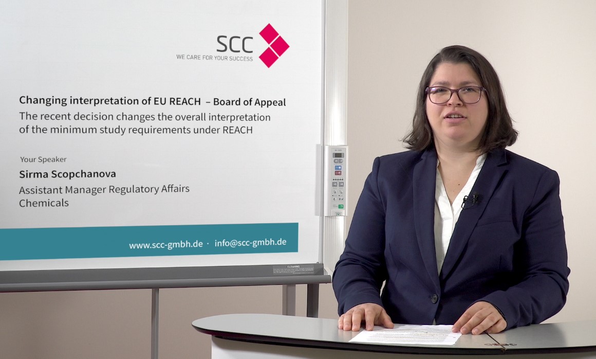 SCC video guidance on new and existing active substances