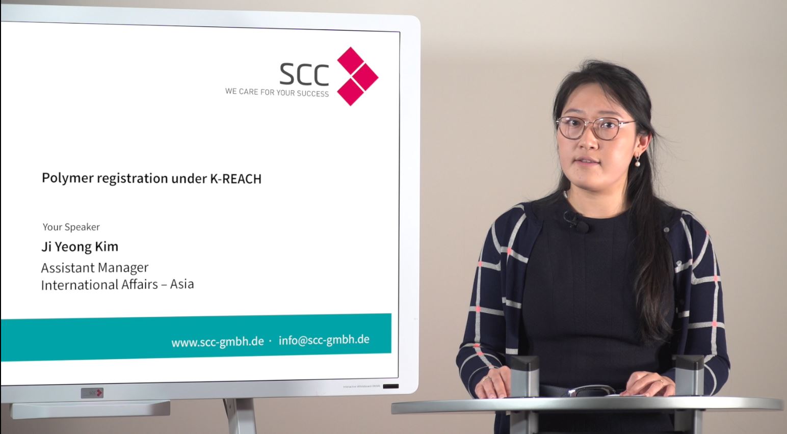 SCC video guidance on polymer registration under K-REACH
