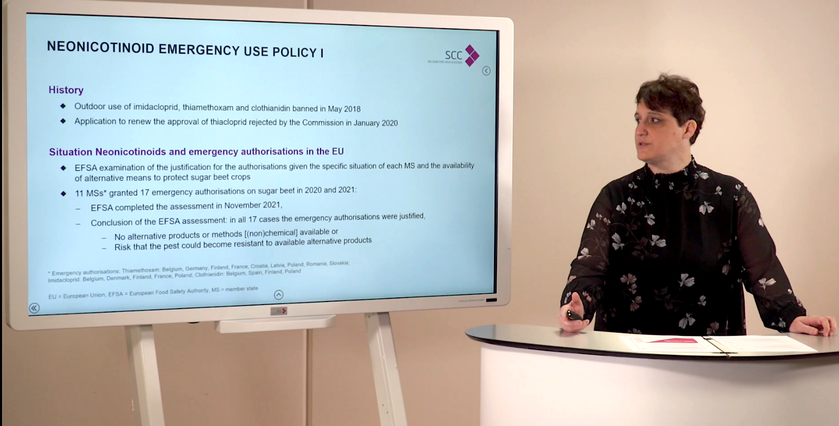 Video Guidance: Neonicotinoid Emergency Authorisations