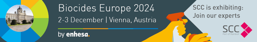 Meet SCC at Biocides Europe 2024